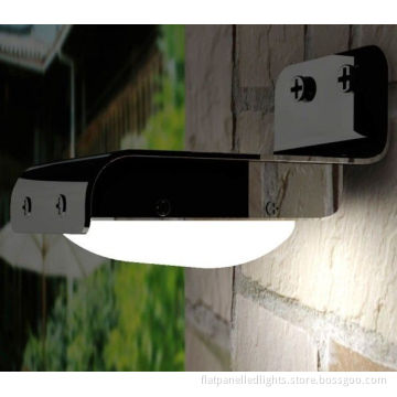 0.55w Solar Powered Indoor &amp; Outdoor Led Spot Lamps Wall Lamps Motion Sensor